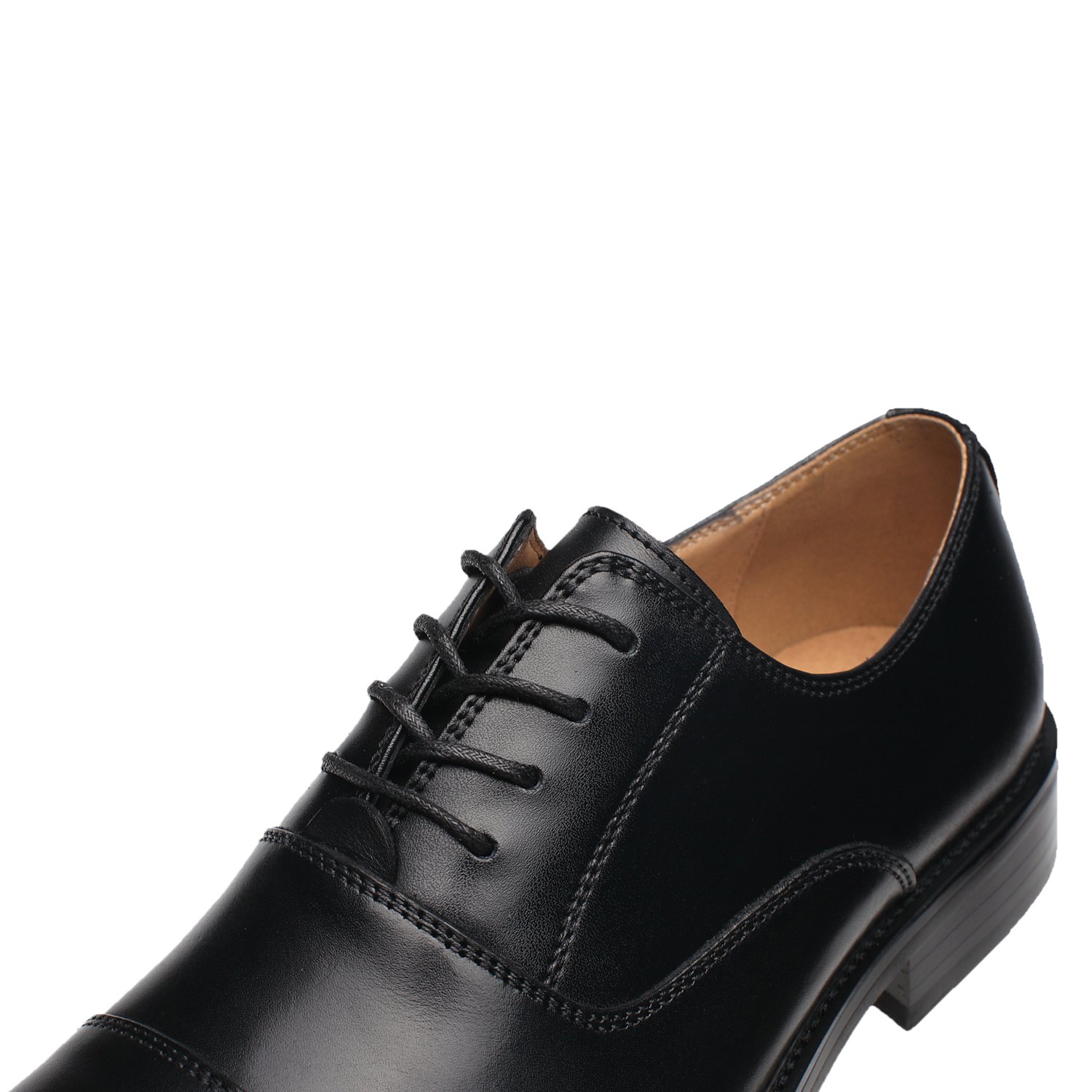 NXT NEW YORK Men's Leather Oxford Dress Shoes - Comfortable Lace Up Formal Business Shoes for Work, Wedding & Office Wear