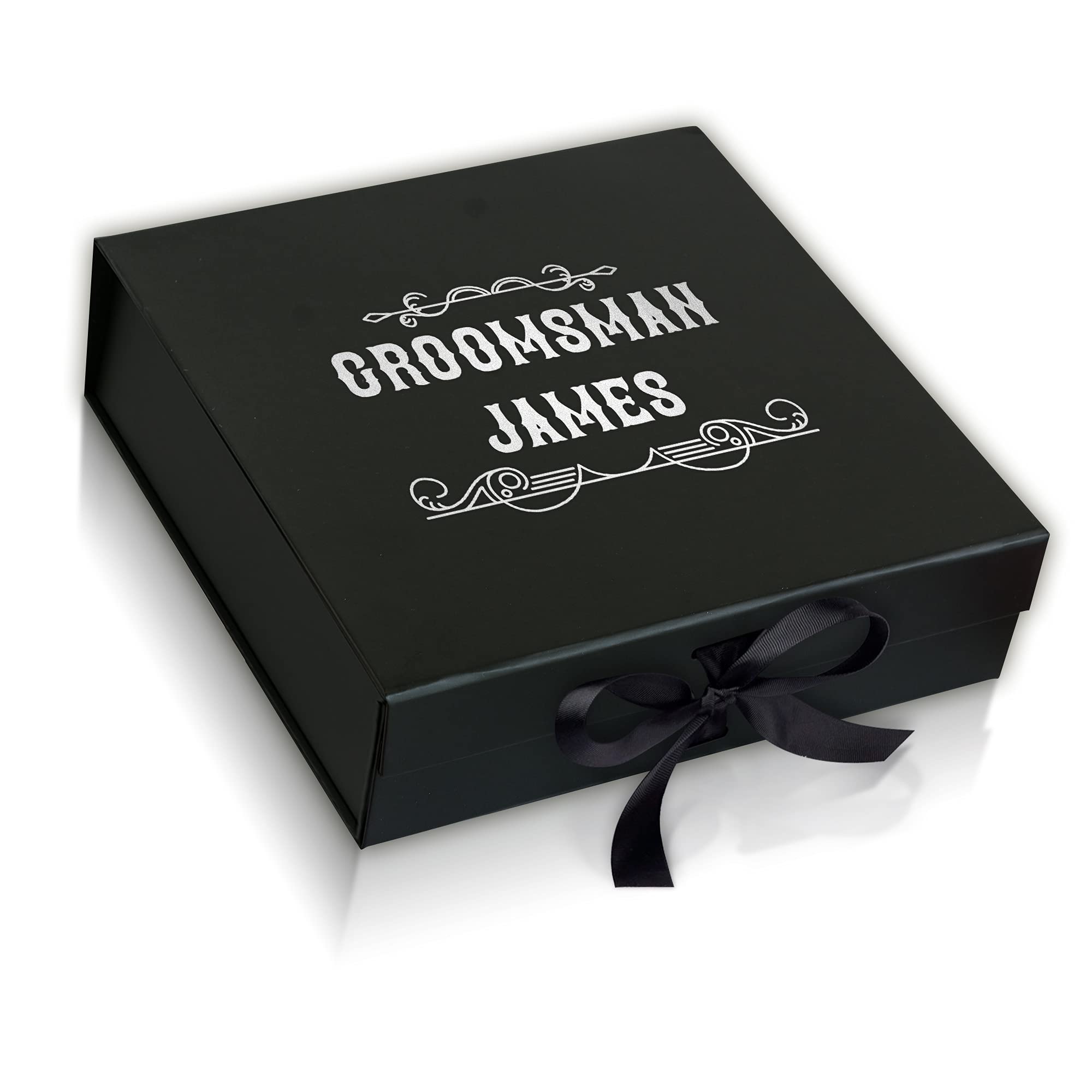 Personalized Pink Best Man Gift Box - Perfect for Groomsman Proposal