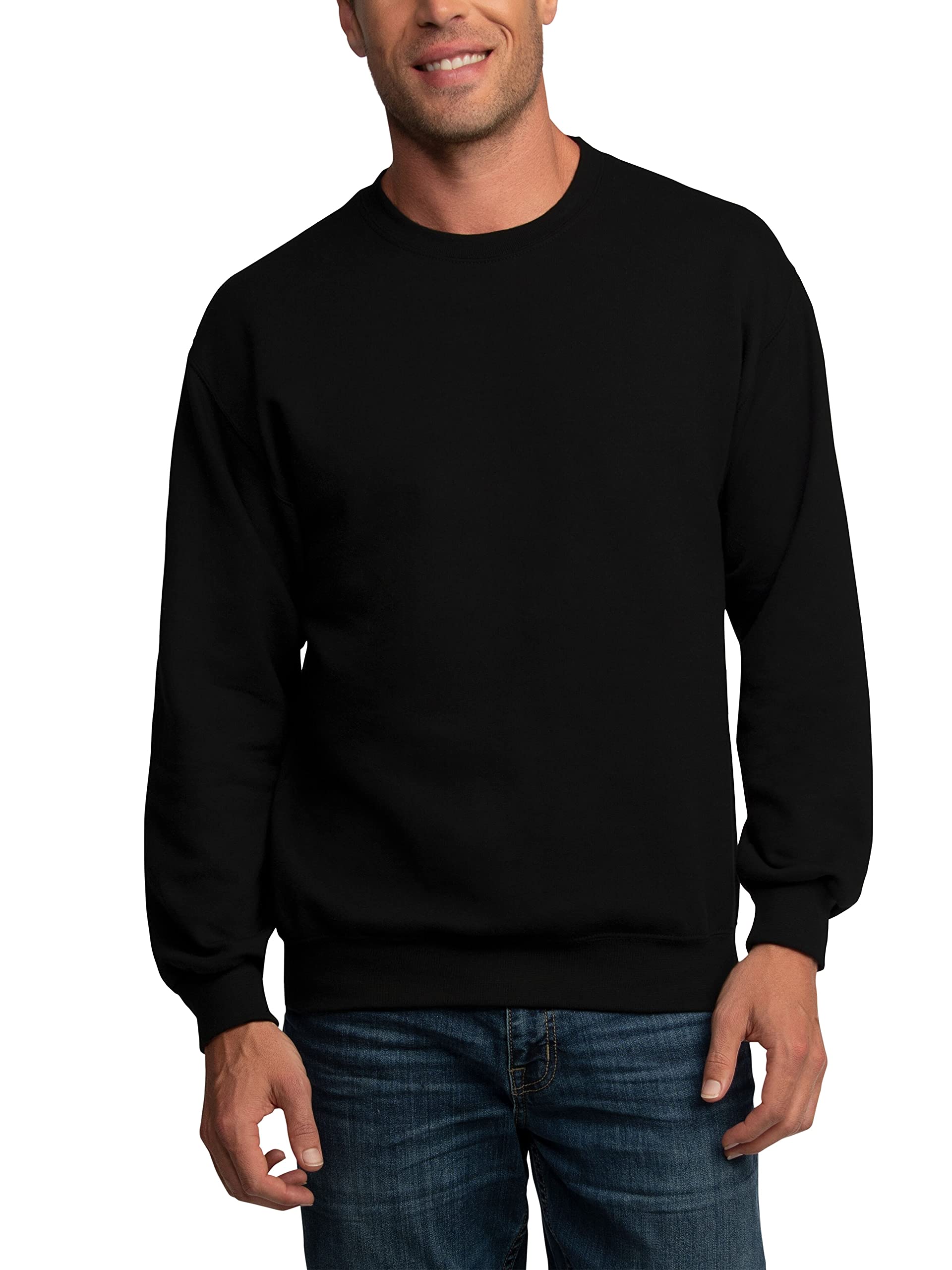 Fruit of the Loom Eversoft Fleece Sweatshirts & Hoodies for Men & Women - Moisture Wicking, Breathable & Comfortable - Multipack (2/3/5 Pack) - Perfect for Gym, Workout, Casual Wear & Lounge