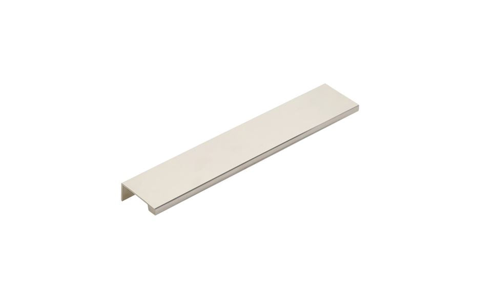 Polished Nickel Dina Tab Cabinet Drawer Pulls - Modern Handle for Kitchen Cabinets, Dressers & Furniture Hardware (Set of 10) - Perfect for Home Renovation & DIY Projects