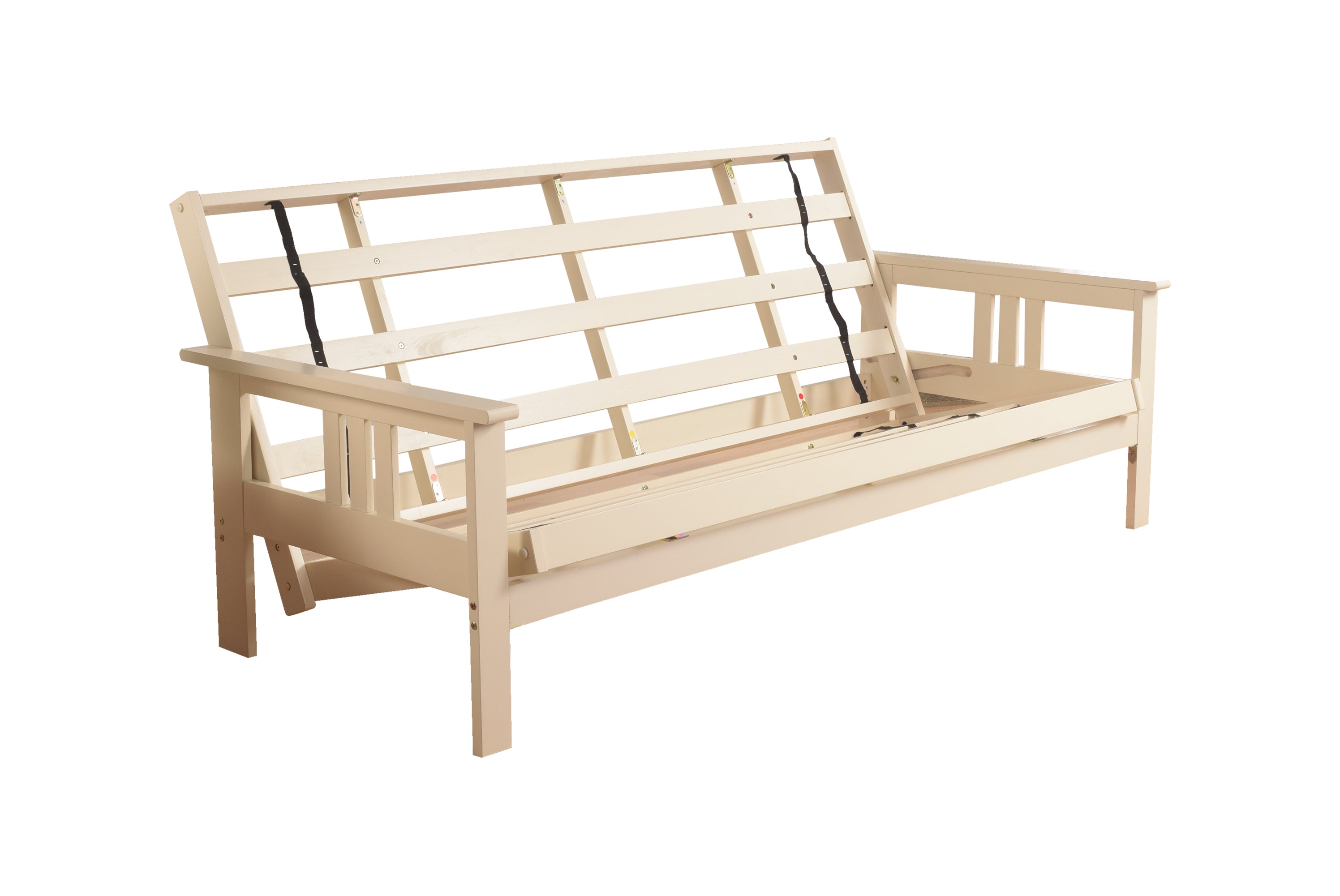Comfortable Monterey Futon Sofa Bed - Convertible 3-in-1 Design for Small Spaces | Perfect for Guest Rooms, Apartments & Dorm Rooms