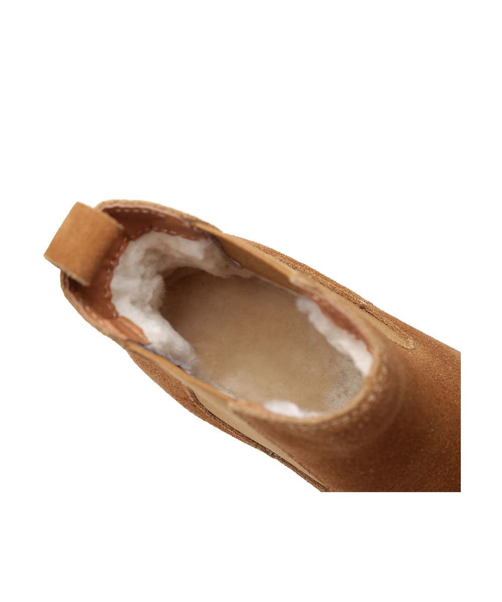 Women's UGG Sandy Boots - Genuine Sheepskin Winter Boots for Women, Cozy & Comfortable - Perfect for Cold Weather, Snow, and Casual Outfits