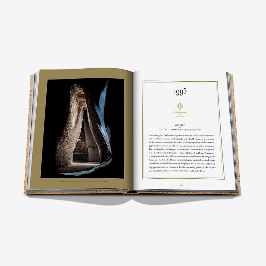 Assouline The Impossible Collection of Champagne - Luxury Coffee Table Book for Wine Enthusiasts & Collectors - Perfect for Home Decor, Gifts & Wine Tasting Events
