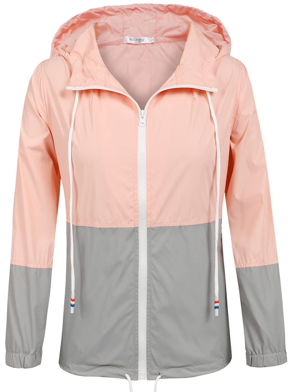 SoTeer Women's Waterproof Raincoat - Lightweight Hooded Rain Jacket Windbreaker for Outdoor Activities (15 Colors, Sizes S-XXXL) | Perfect for Hiking, Commuting & Travel