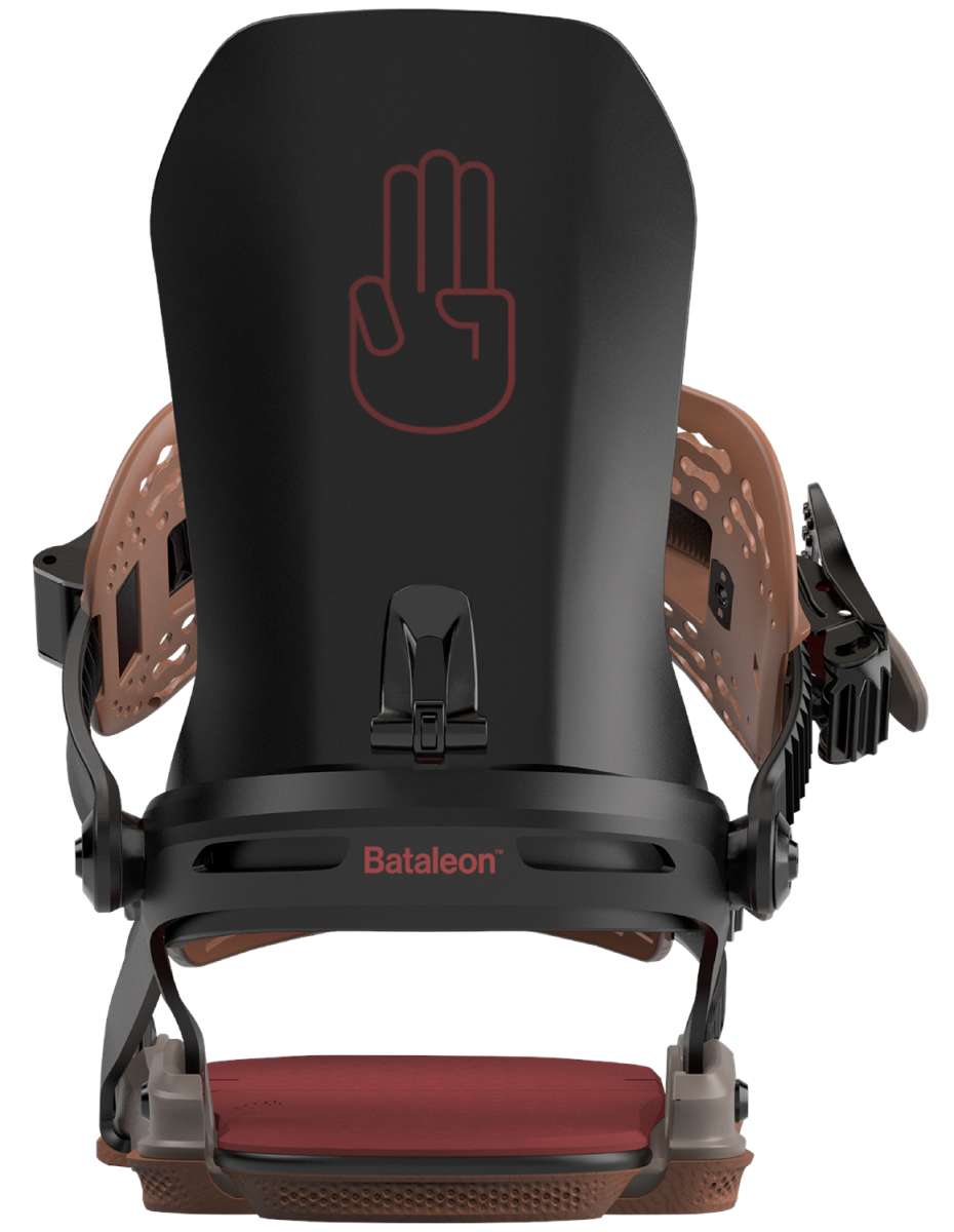 Bataleon Chaos Snowboard Bindings 2024 - All-Mountain Freestyle Snowboard Bindings for Men & Women | Perfect for Park, Powder & Freeriding