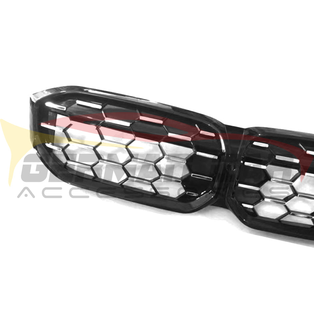 2023 BMW 3 Series G20 LCI Diamond Kidney Grilles - High-Quality Front Grille Replacement for Enhanced Style | Perfect for Car Enthusiasts & Custom Upgrades