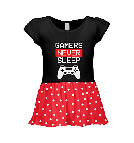 Black / Red Polka Dot