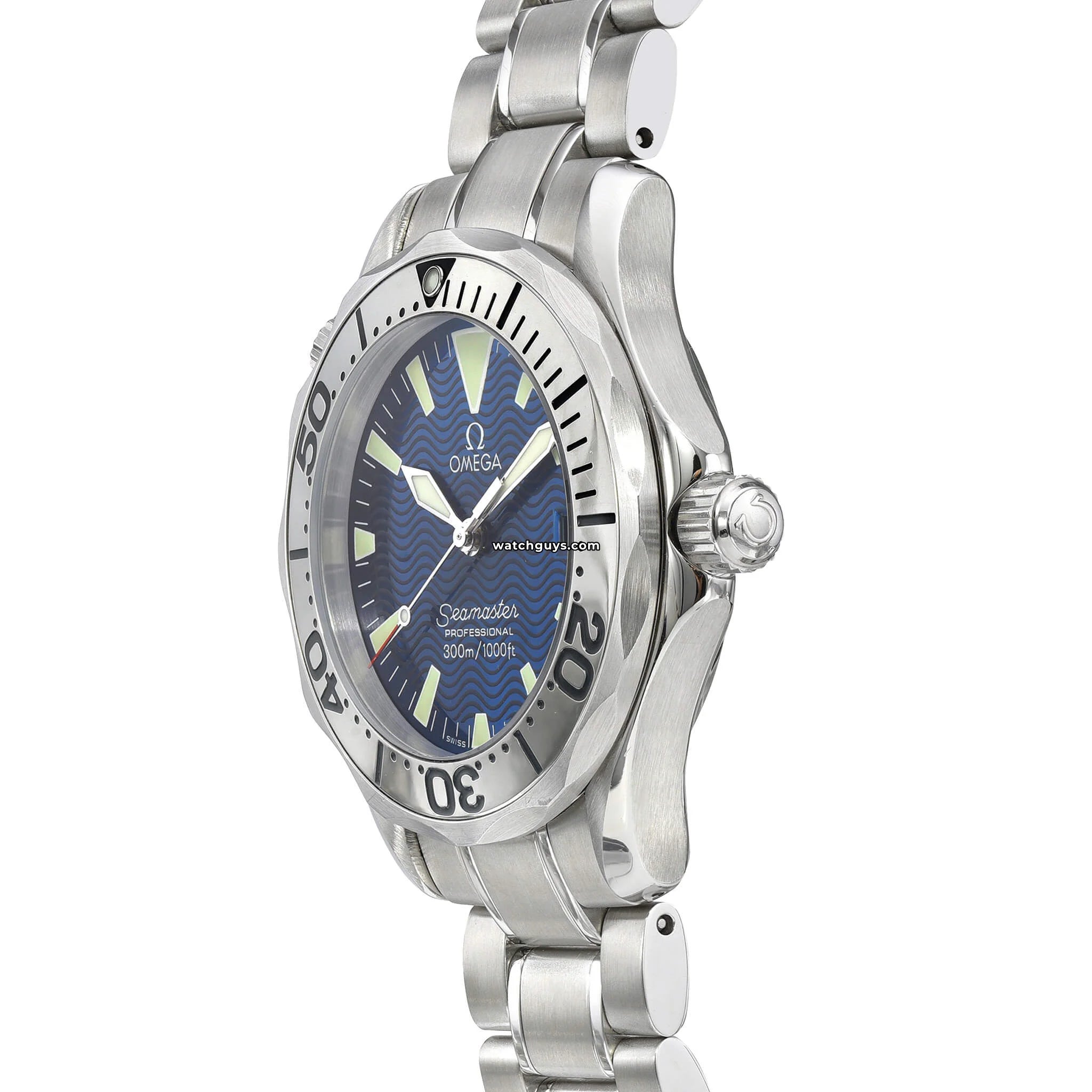 Omega Seamaster 196.1641 Blue Dial Men's Watch - Luxury Automatic Diver for Swimming, Diving & Formal Occasions