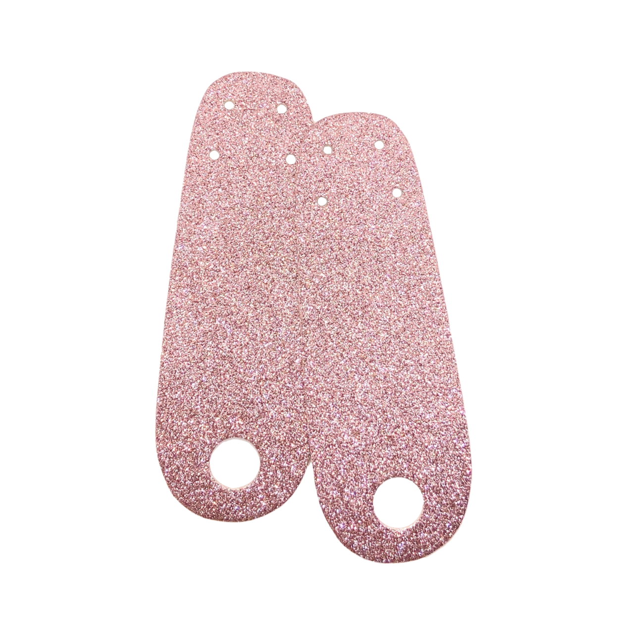 RollerStuff Glitter Toe Guards for Roller Skates - Protect Your Skates in Style | Perfect for Roller Derby, Rink Skating & Outdoor Use