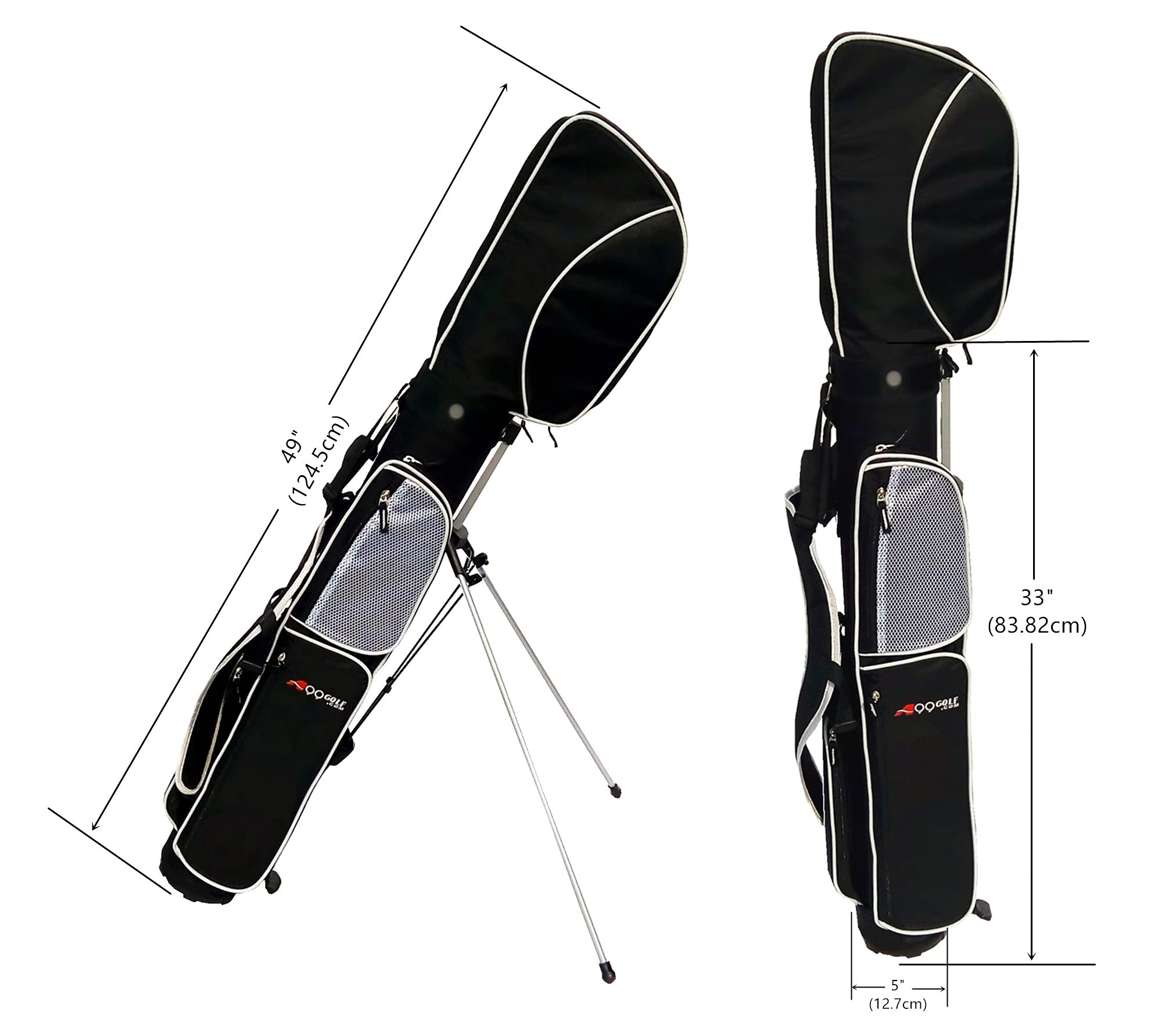 C8-II A99 Golf Stand Bag with Dual Shoulder Straps - Lightweight Carry Bag for Driving Range & Travel - Perfect Golf Gift for Men & Women - Ideal for Practice, Tournaments & Weekend Golf Outings