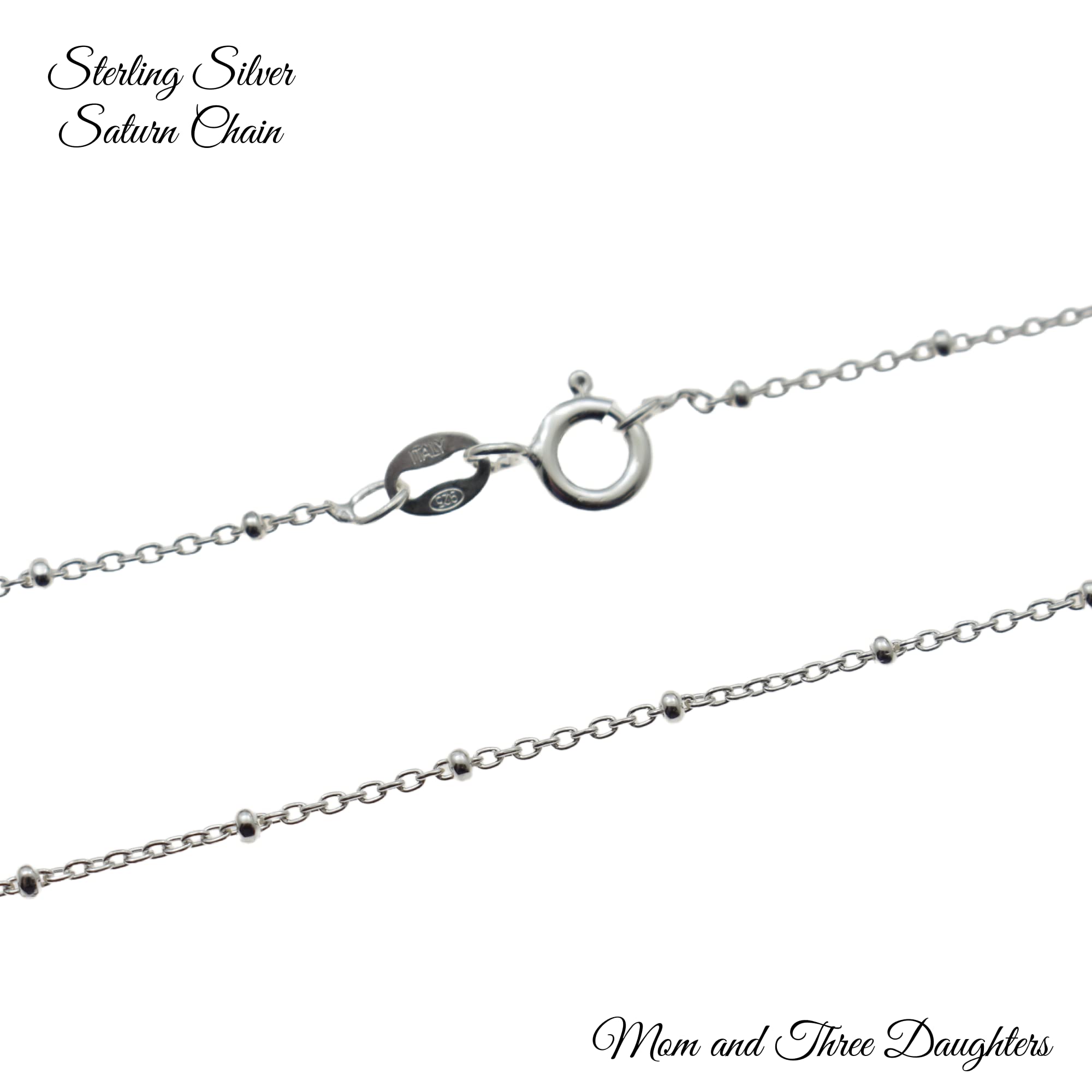 40th Birthday Necklace for Women - 925 Sterling Silver Sun Mountain Charm with 18