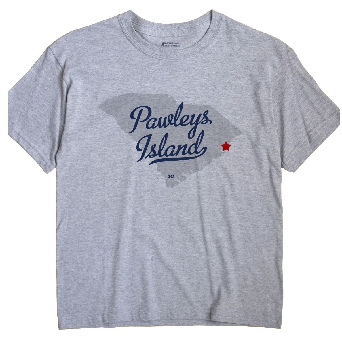 Pawleys Island South Carolina T-Shirt - Comfortable Cotton Tee for Men & Women - Perfect for Beach Vacations, Coastal Getaways & Southern Lifestyle
