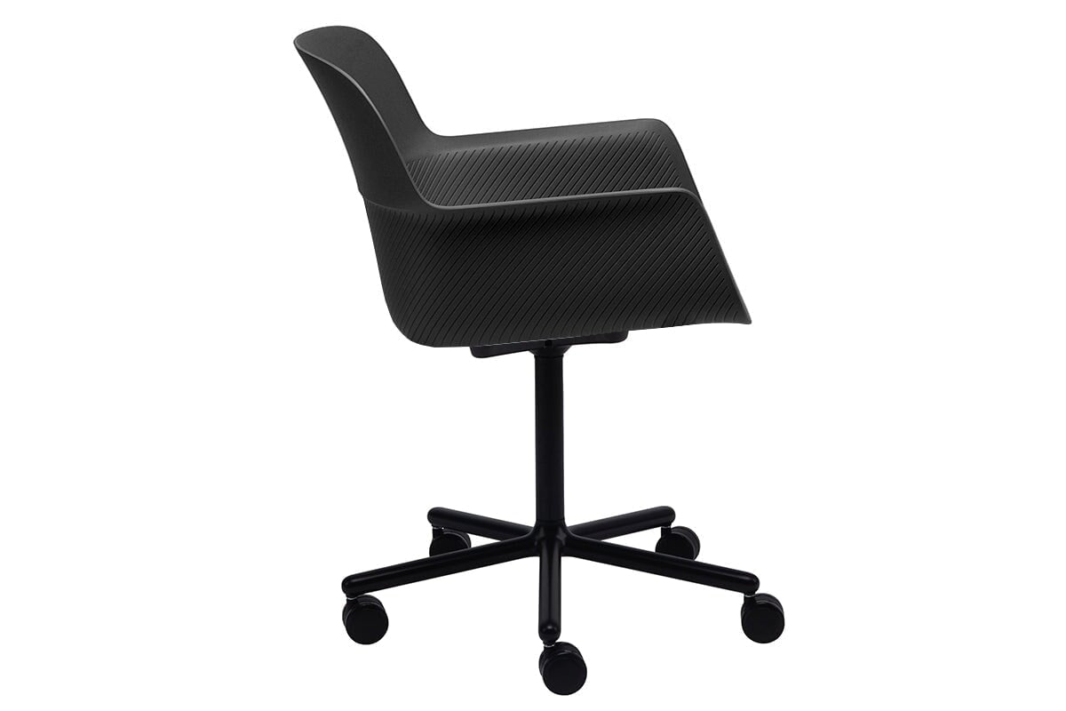 Tommy Tub Plastic Chair with Swivel Base - Durable Outdoor & Indoor Seating for Patio, Poolside, and Garden Relaxation