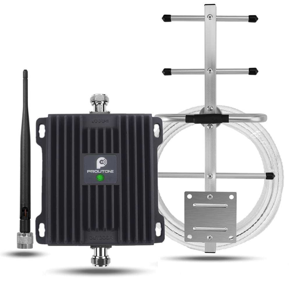 Best 4G LTE 5G Cell Phone Signal Booster for Home - Covers Up to 4,500 Sq Ft | Supports Band 4 & Band 66 | Improve Weak Reception for Better Calls & Streaming | Perfect for Rural Areas, Basements & Large Homes