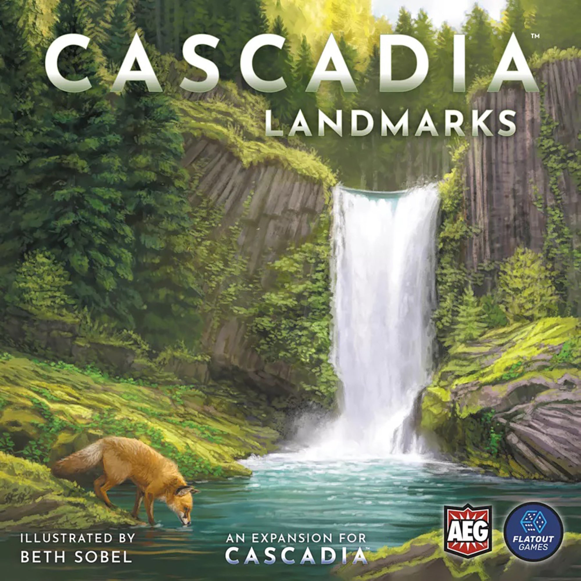 Cascadia Landmarks Expansion Board Game - Strategic Tile Placement Puzzle Game for Family Game Night & Educational Play