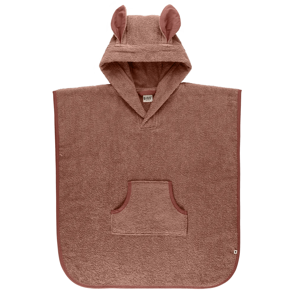 BIBS Kangaroo Poncho for Toddlers - Soft & Cozy Hooded Cape for Kids - Perfect for Outdoor Play, Preschool & Cold Weather Adventures