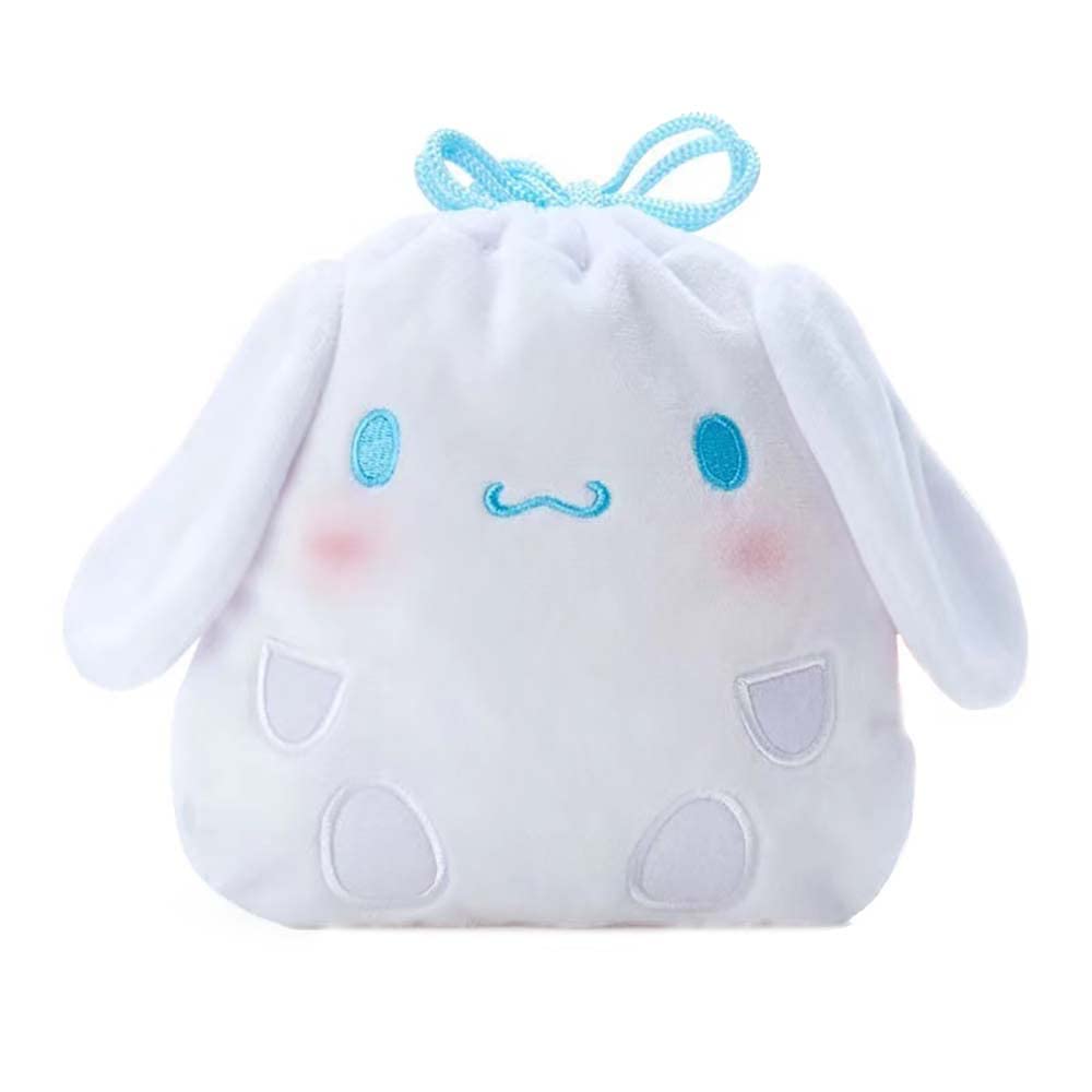 Anime Cartoon Character Storage Bag with Adjustable Drawstring - White | Organize Toys, Cosplay Accessories & Collectibles | Perfect for Home, Travel & Convention Storage