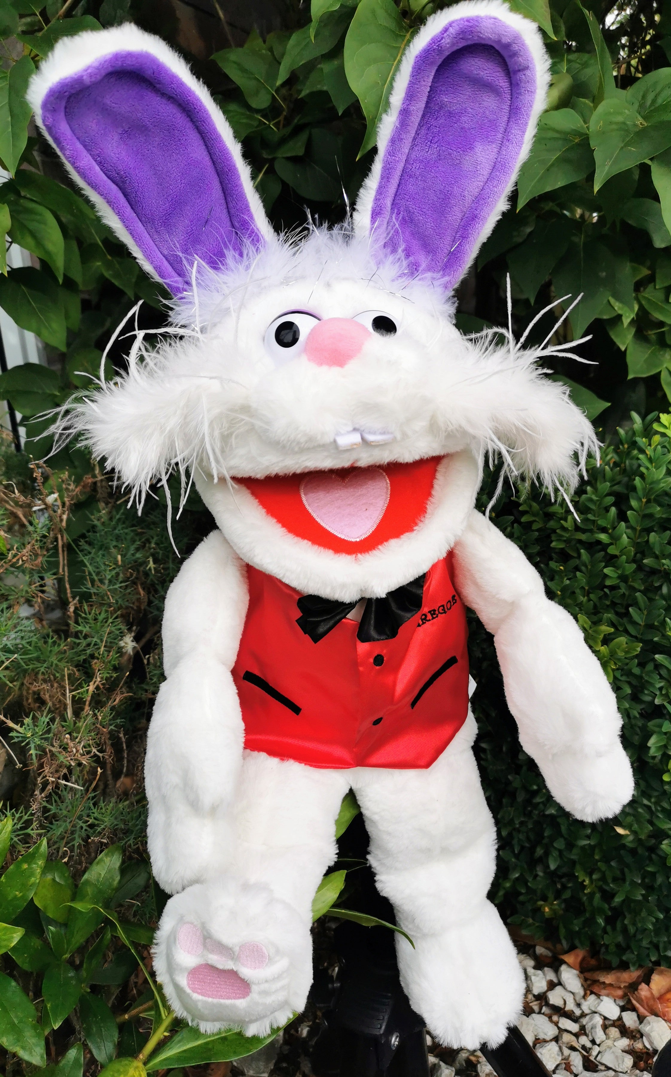 Franky Deluxe Bunny Hand Puppet - 25