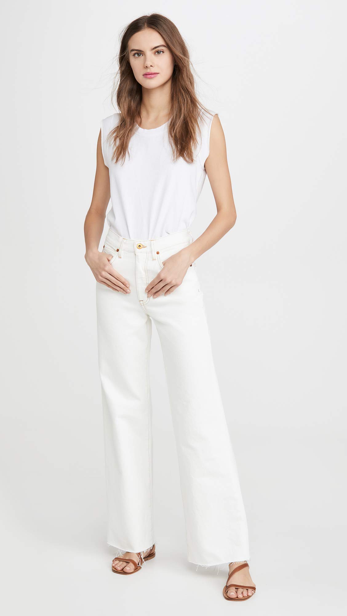 Women's Grace Jeans - High Waisted Stretch Denim Pants for Everyday Comfort | Perfect for Work, Casual Outings & Travel