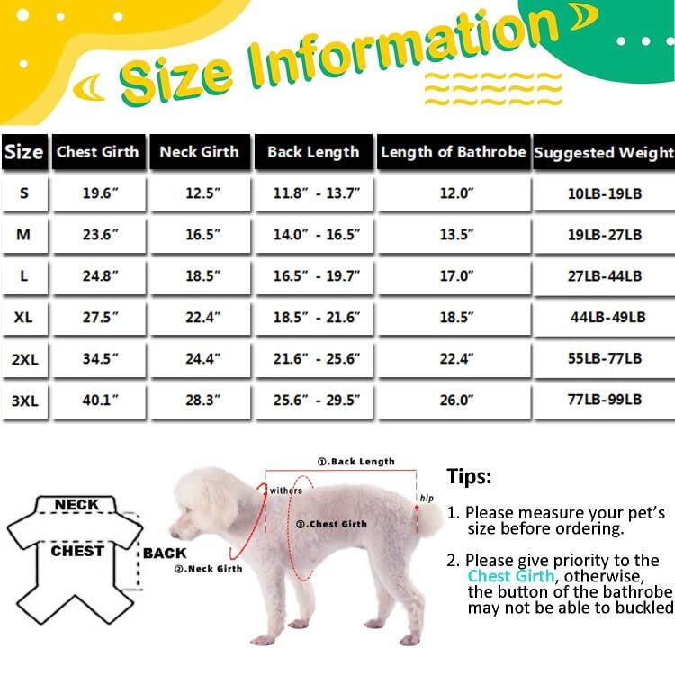 **Premium Dog Bathrobe - Hooded Absorbent Microfiber Pet Towel for Quick Drying & Warmth - Puppy, Small, Medium, Large Dogs & Cats - Orange XL - Perfect for Post-Bath, Grooming & Cozy Lounging**