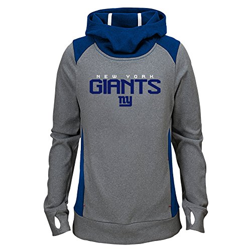 Outerstuff NFL Girls Ultimate Funnel Hoodie for Ages 7-16 | Warm & Stylish Football Fan Hooded Sweatshirt - Perfect for Game Day, School & Outdoor Activities