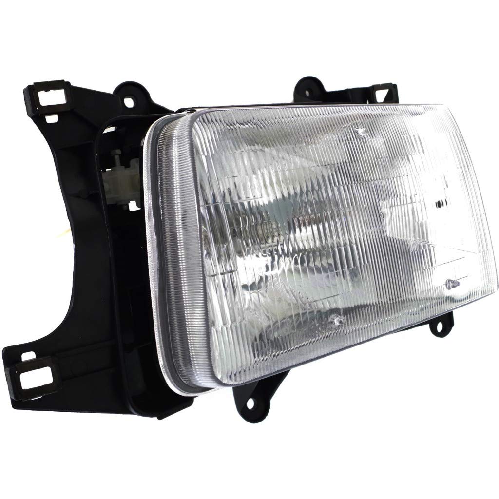 1993-1998 Toyota T100 Replacement Headlights Pair - Driver & Passenger Side (TO2502119 TO2503119) | OEM 81150-34010 81110-34010 | Perfect for Night Driving & Off-Road Adventures