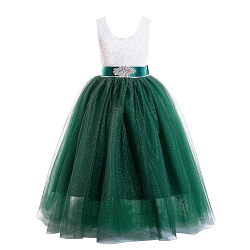 Sleeveless Emerald Green + Ivory