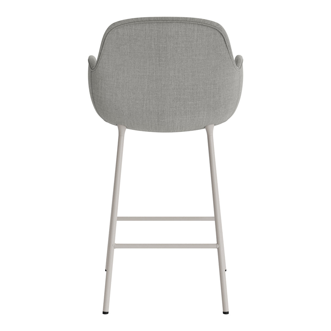 Stylish Fully Upholstered Form Counter Armchair - Perfect for Kitchen Islands, Breakfast Bars & Home Dining Areas