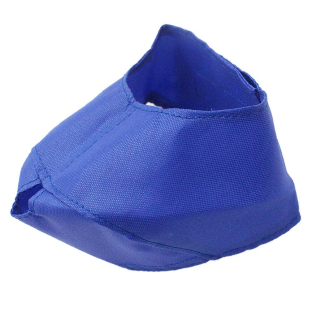 FAKEME Anti-Biting Cat Muzzle Mask - Bite-Proof Pet Mouth Cover for Aggressive Cats - Blue - Perfect for Grooming, Vet Visits & Nail Trimming