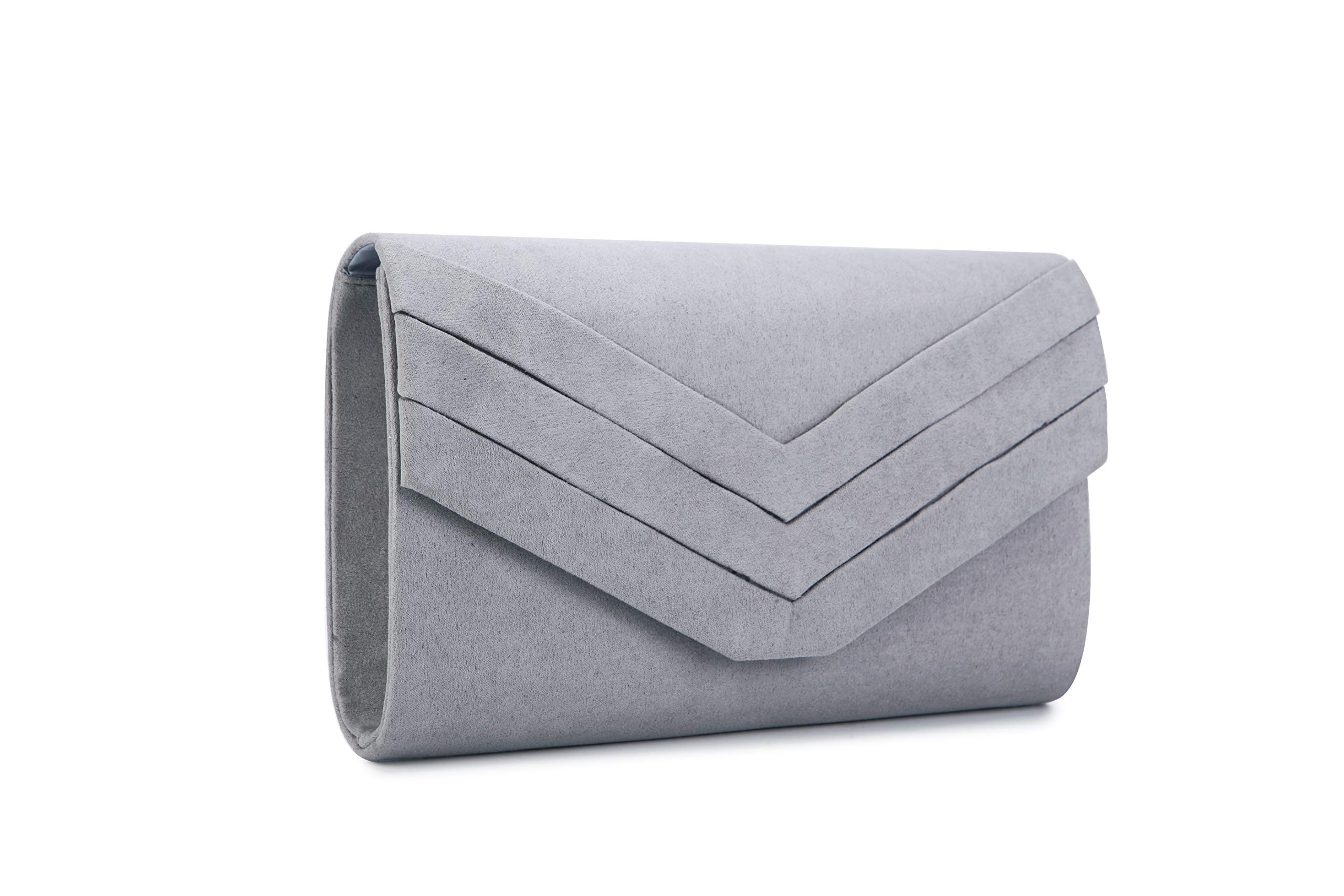Elegant Velvet Evening Clutch Purse for Women - Crossbody Shoulder Bag for Wedding, Party & Special Occasions | Classic Envelope Design Handbag for Date Night & Formal Events