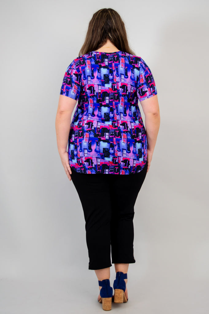Victoria Jackie S/S Bamboo Top - Breathable & Comfortable Women's Summer Blouse for Casual Wear & Outdoor Activities