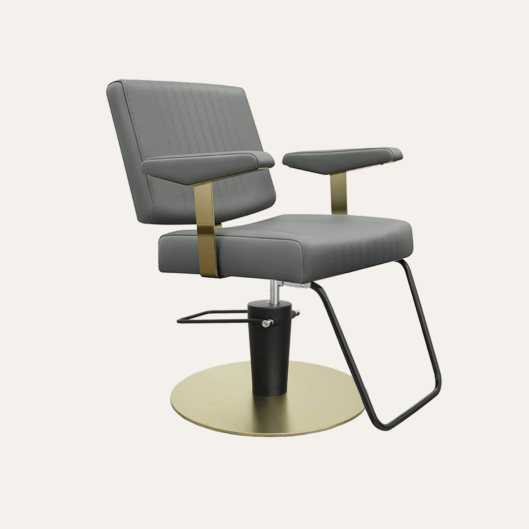 ATHENA Professional Salon Chair - Adjustable Hydraulic Styling Chair for Hairdressers & Barbers - Perfect for Salons, Barber Shops & Home Use