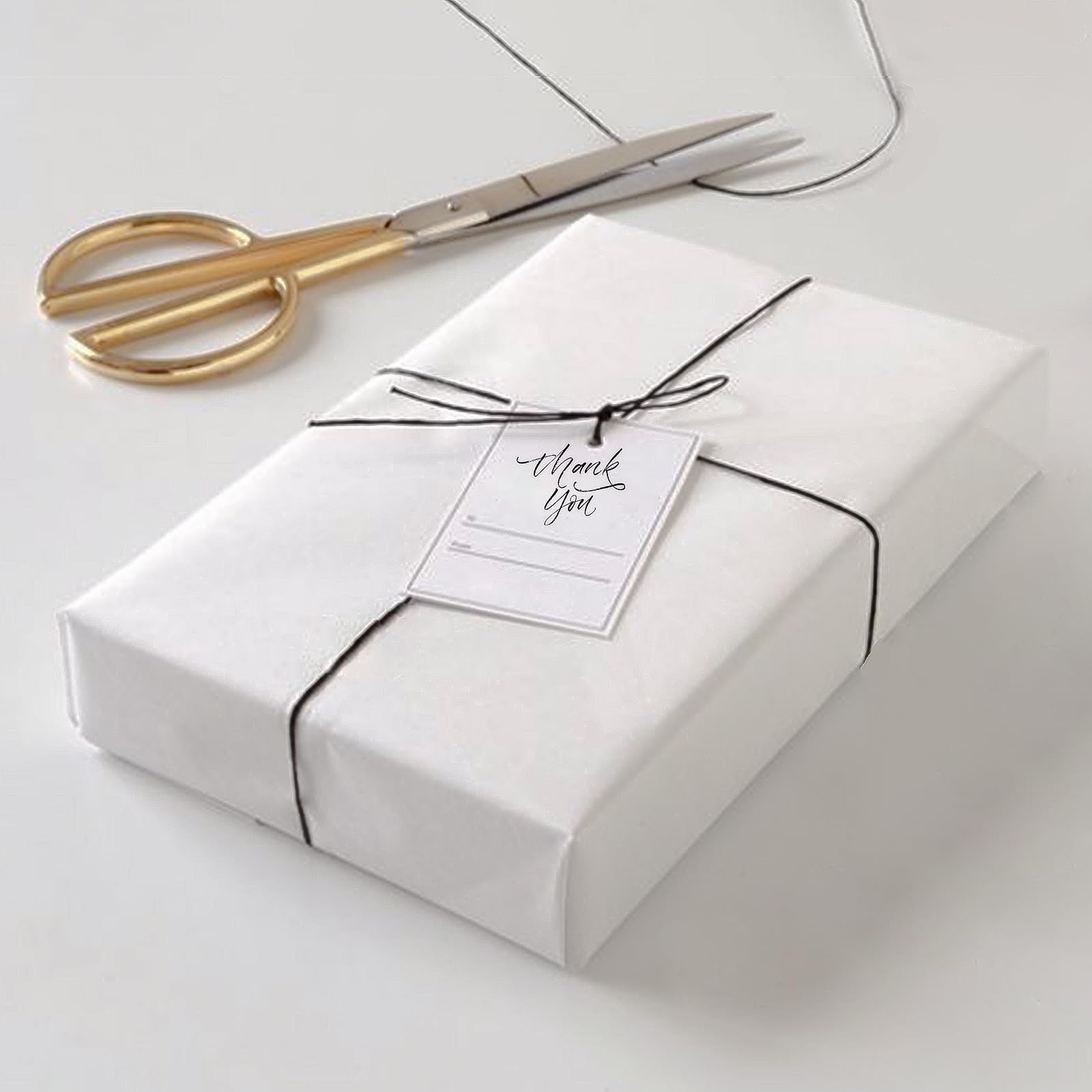 Premium White Tissue Paper for Gift Wrapping - 270 Sheets 20x20 Inches Bulk Pack - Eco-Friendly Wrapping Paper for Birthday, Wedding, Christmas, Mother's Day Gifts - Perfect for DIY Crafts, Party Decorations and Elegant Present Packaging