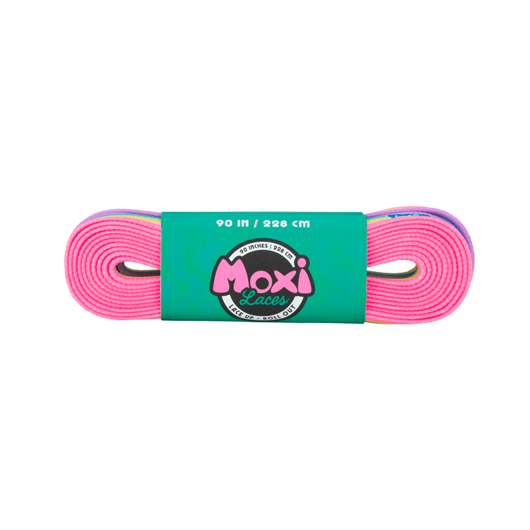 Moxi x Derby Laces - Premium Roller Skate Shoelaces for Women & Men - Perfect for Roller Derby, Artistic Skating & Rink Fun
