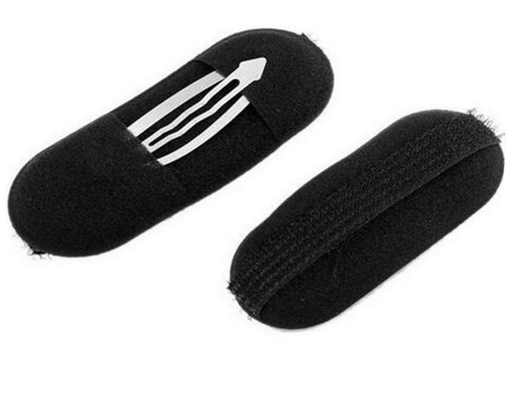 CHRONEX 2-Pack Hair Puff Clips with Free Donut Bun Maker for Women - Perfect for Updos, Ponytails & Everyday Hairstyles