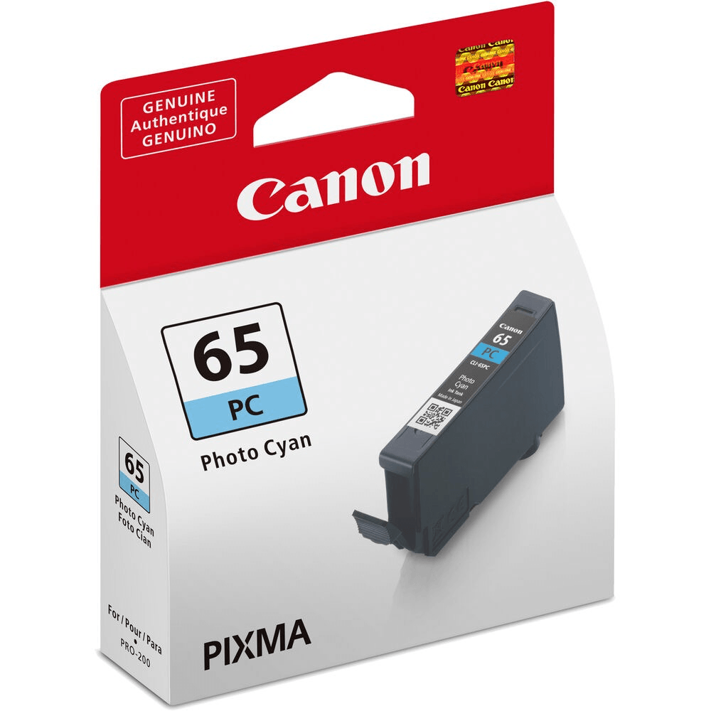 Canon CLI-65 Photo Cyan Ink Cartridge - High-Quality Replacement for Canon Printers | Perfect for Photo Printing, Scrapbooking & Home Office Use
