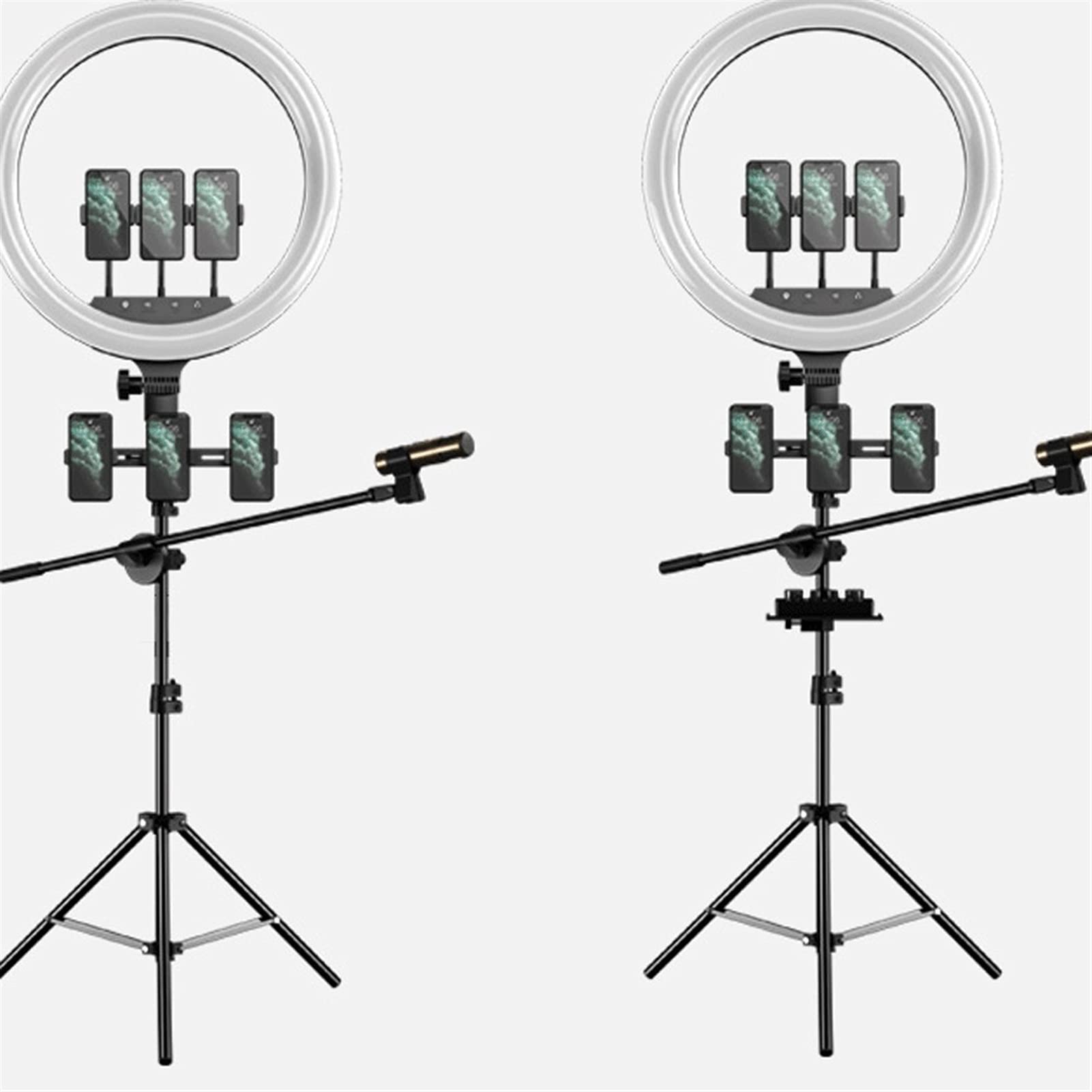 18-inch LED Ring Light with Stand & Phone Holder - 3 Lighting Modes for Makeup, Selfie, Live Streaming & Photography | Perfect for YouTube, TikTok, Instagram & Beauty Vlogging