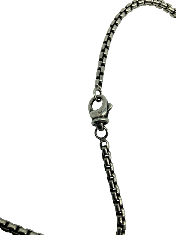 David Yurman 14k Gold & Sterling Silver Acorn Pendant Necklace for Women - Elegant Jewelry Gift for Birthday, Anniversary & Special Occasions