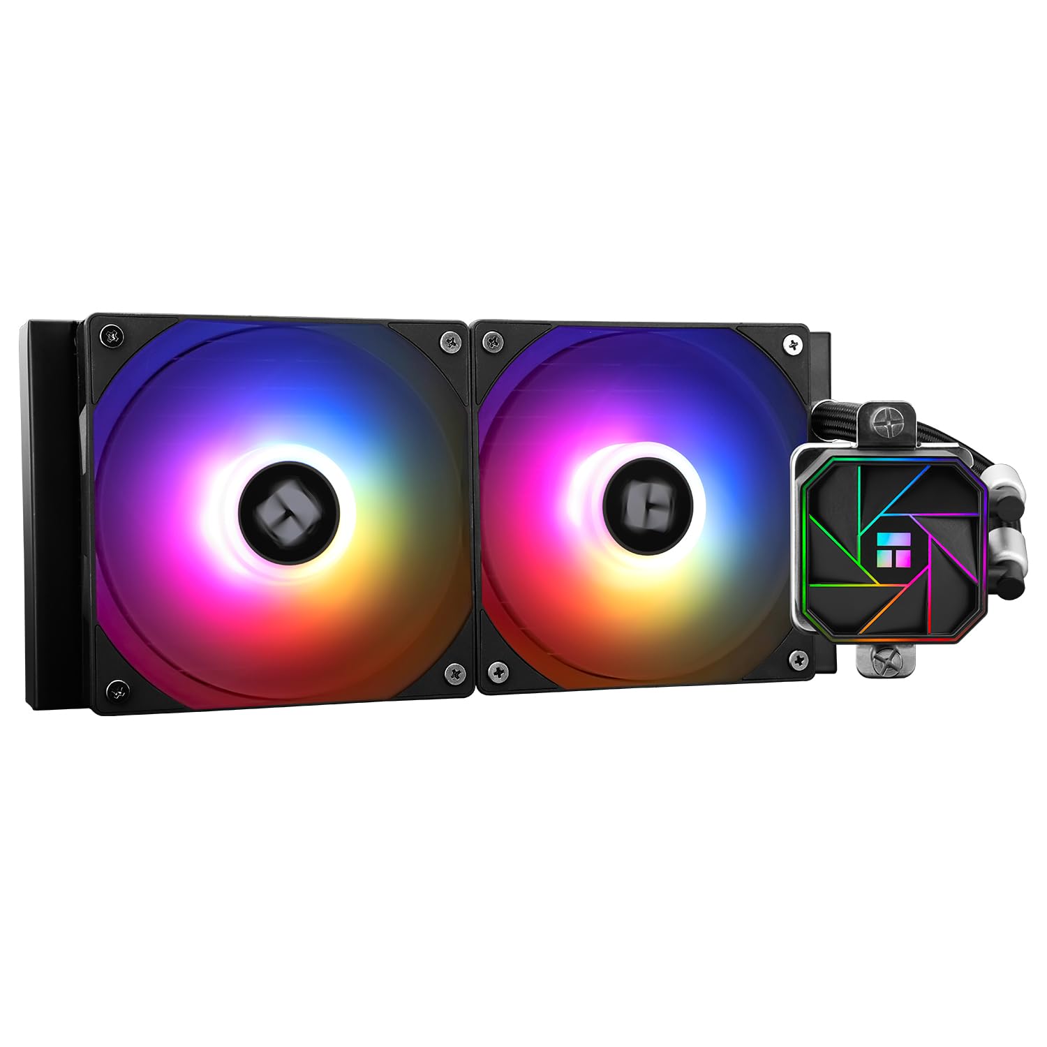 Thermalright Aqua Elite 240 V3 ARGB Liquid CPU Cooler - 240mm AIO Water Cooling System with PWM Fans for Intel/AMD Ryzen Processors - Perfect for Gaming PCs, Workstations & Overclocking Rigs