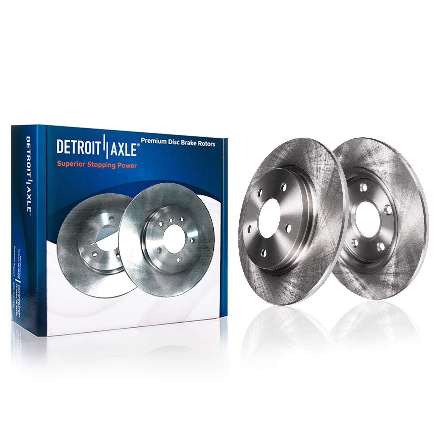 Detroit Axle Rear Brake Kit for 2007-2017 Jeep Wrangler & 2018 Wrangler JK - 12.44