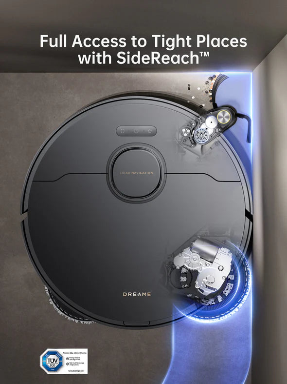 Dreame X40 Ultra Robot Vacuum and Mop with Auto Empty Station & Self-Cleaning Mop - Smart Home Cleaning for Hardwood Floors, Carpets & Pet Hair - Perfect for Large Homes & Busy Families