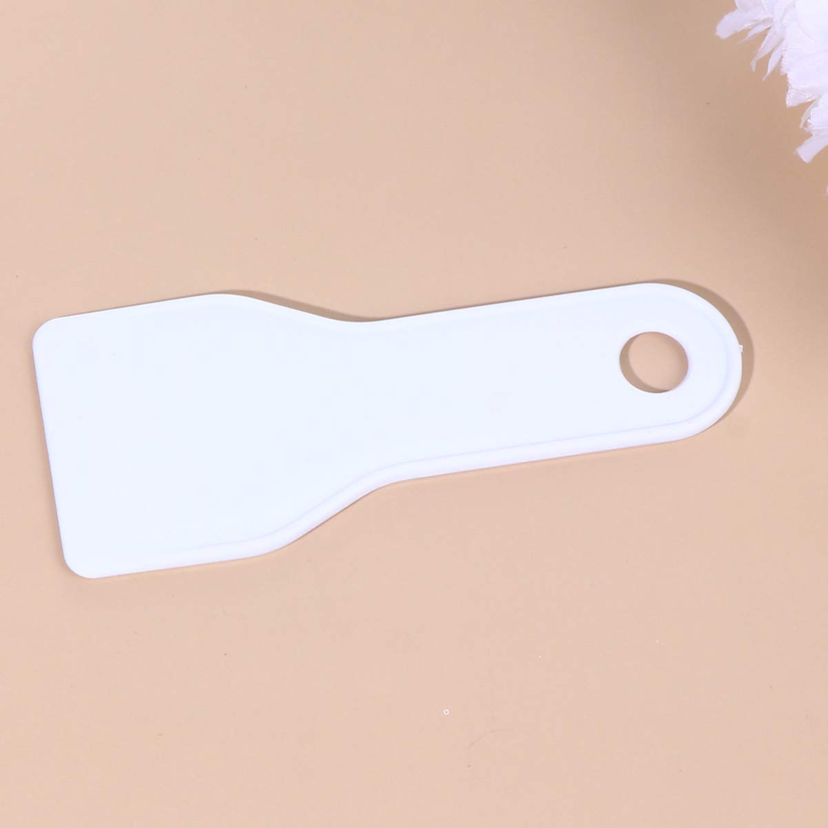 Defroster Ice Shovel - Refrigerator & Freezer Ice Scraper Tool - Handheld Deicing Flat Shovel for Kitchen - White - Perfect for Removing Ice from Freezers, Fridges and Coolers