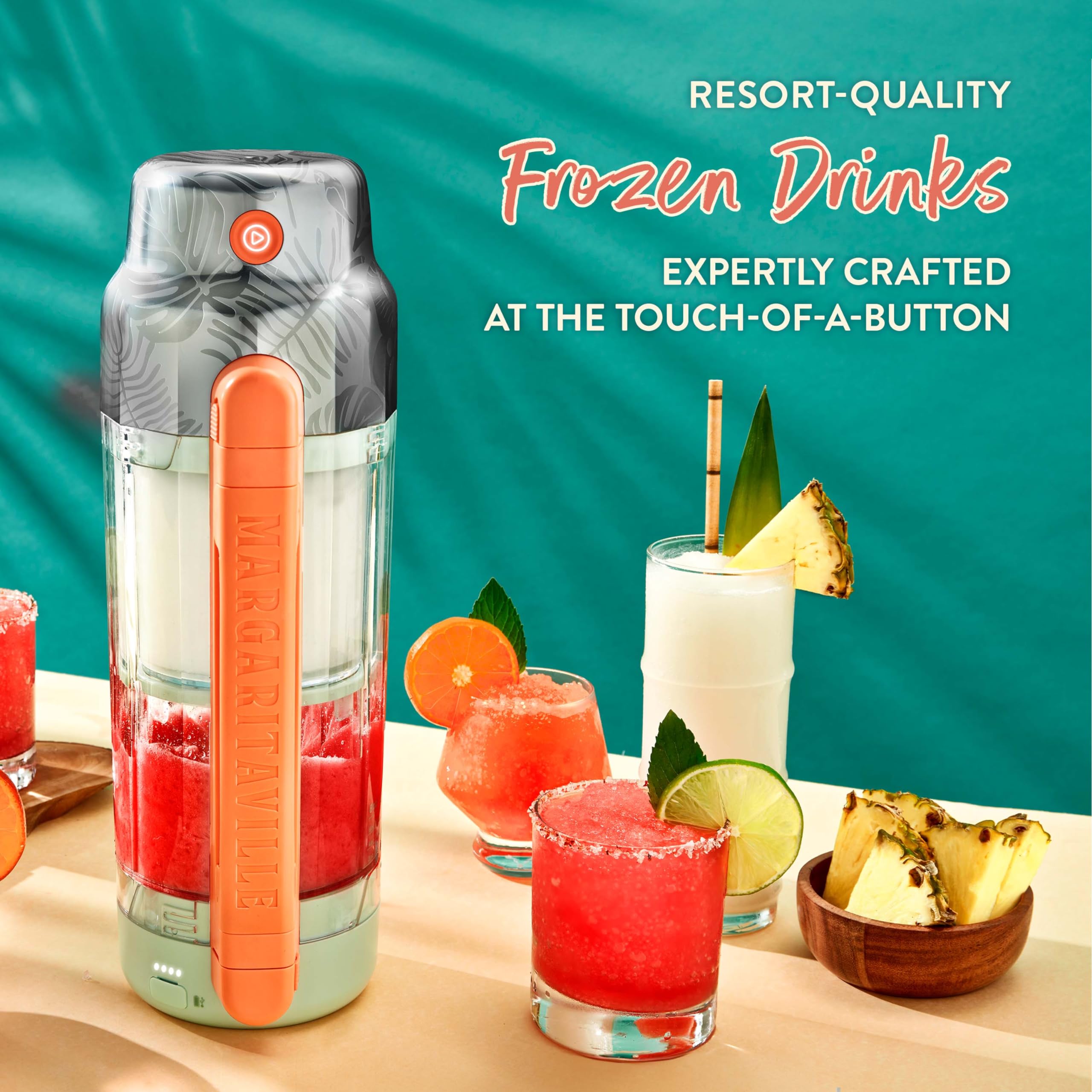 Margaritaville Maui Portable Blender for Frozen Drinks & Smoothies - Perfect for Parties & Resorts