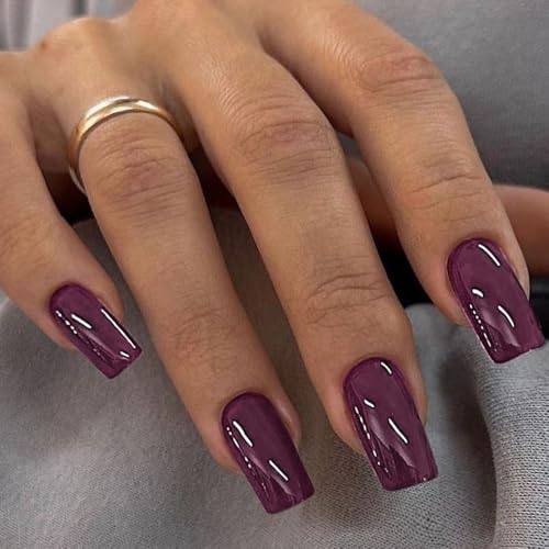 glossy plum
