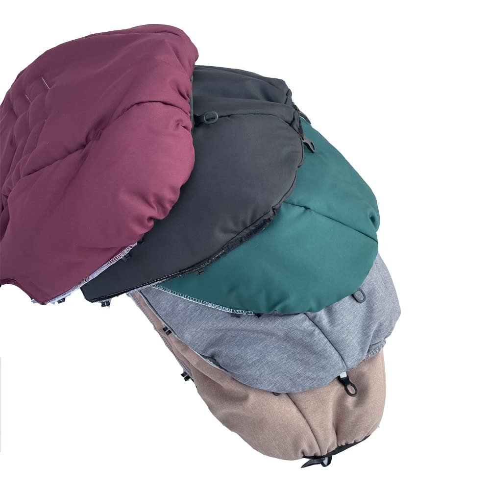 Doona Car Seat & Stroller Accessories - Green Seat Cushion Changing Kit with Sun Shade & Canopy | Baby Travel Essentials for Outings, Shopping & Road Trips