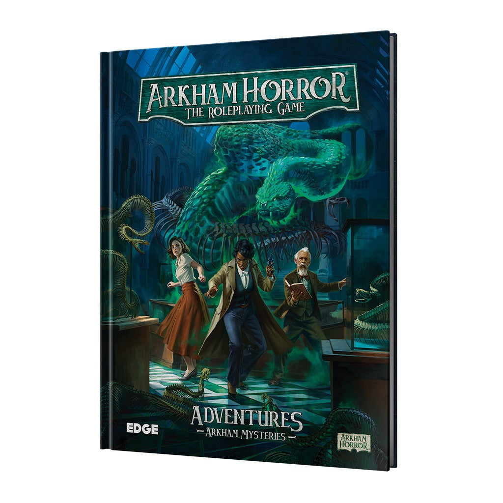 Arkham Horror RPG Board Game - Lovecraftian Mystery Adventure for Adults & Teens - Perfect for Game Nights & Horror Enthusiasts