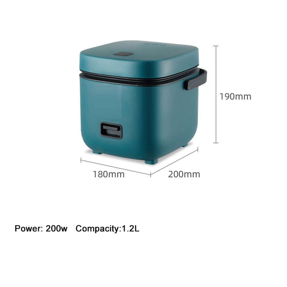 1.2L Mini Electric Rice Cooker & Food Steamer - Multifunction Cooking Pot for Rice, Soup & Meal Prep | Perfect for Dorms, Offices & Small Kitchens