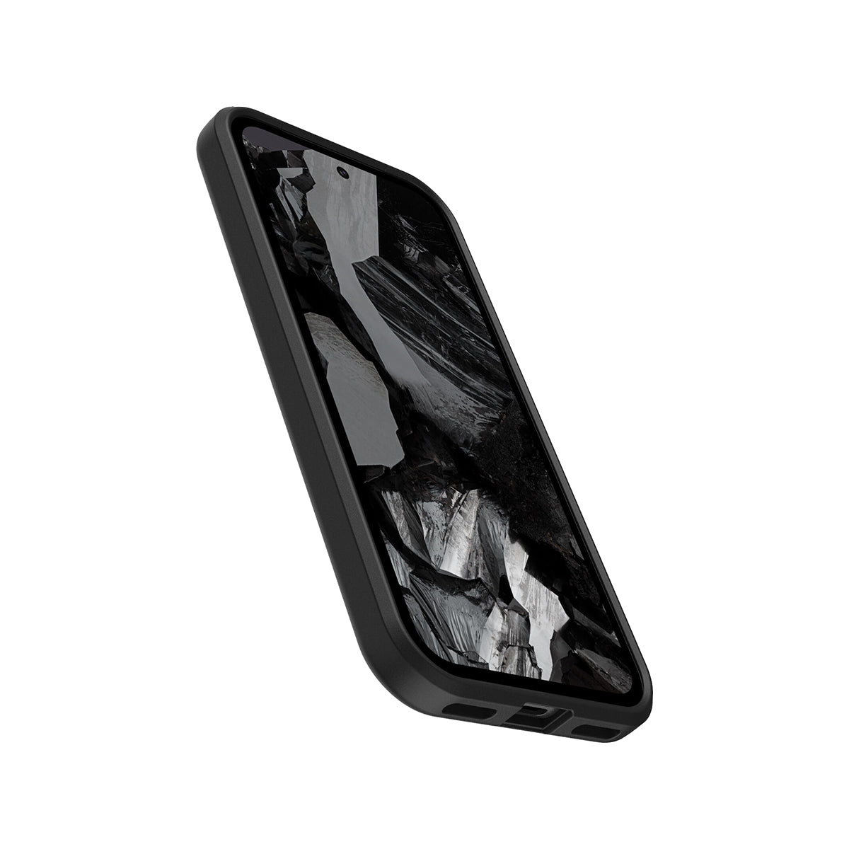 OtterBox React Series Protective Phone Case for Google Pixel 8a - Slim & Durable Black Cover | Perfect for Everyday Use, Outdoor Activities & Travel Protection