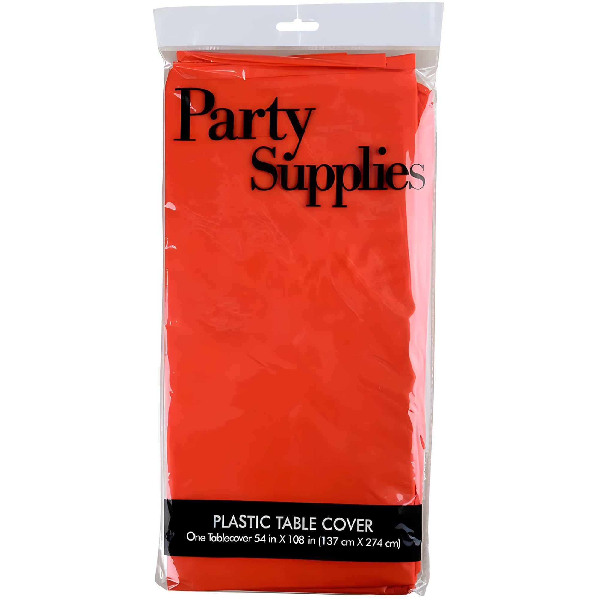 Rhode Island Novelty 54 x 108 Inch Red Tablecloth - Premium Polyester Banquet Table Cover for Parties, Weddings & Events