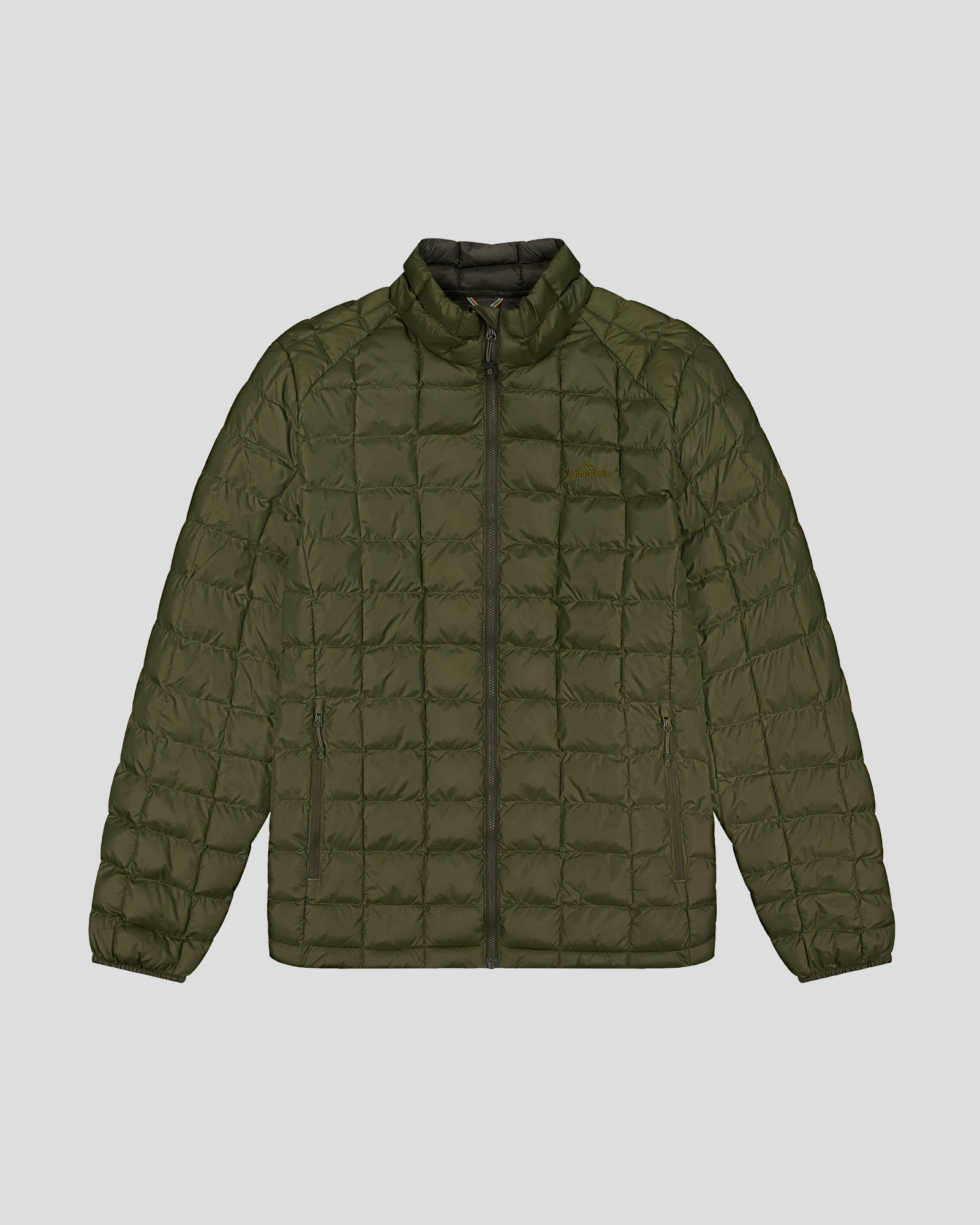 Men's Heli Insulated Jacket - Light Moss Green Waterproof Winter Coat for Outdoor Hiking & Skiing